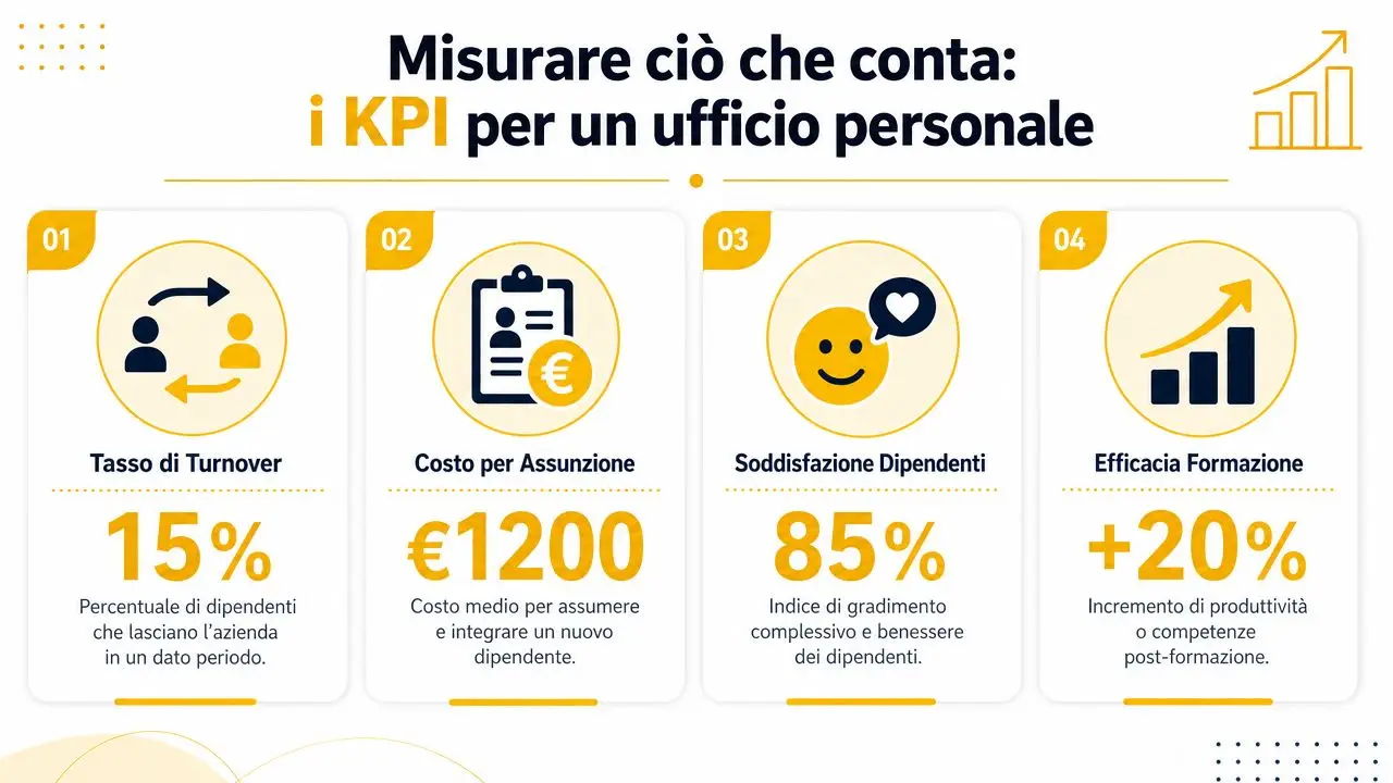 Misurare ciò che conta i KPI per un ufficio personale